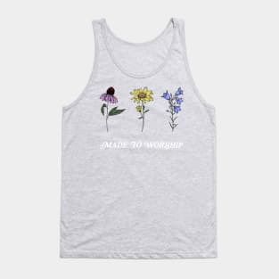 Made to Worship Wildflowers Tank Top